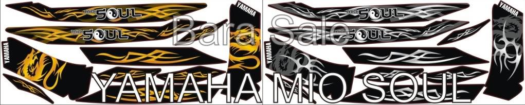 Jual stiker sepeda montor full body murah meriah kawasan surabaya