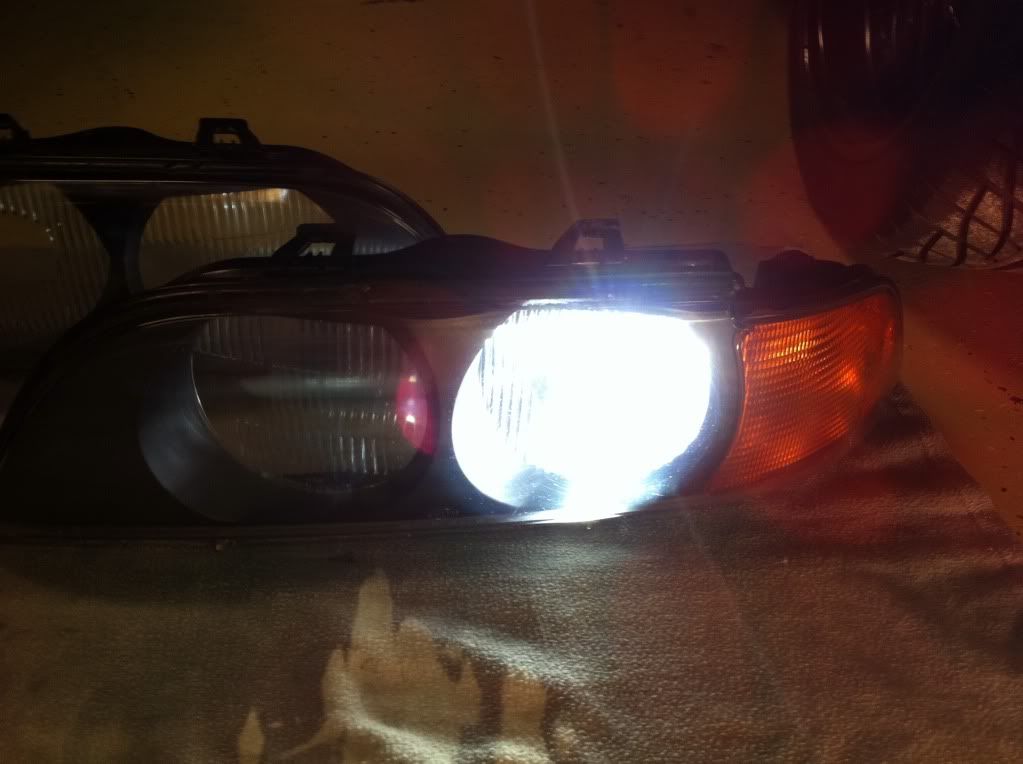 E39 Refurbished OEM Hella Headlight Covers 40 Shipped