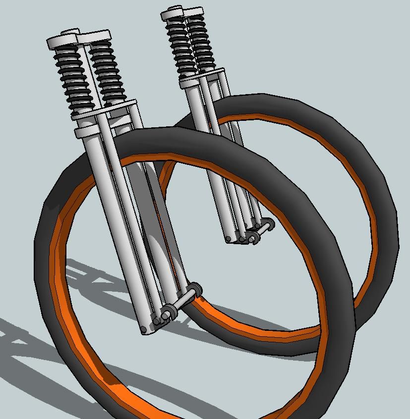 Springer Fork Rat Rod Bikes