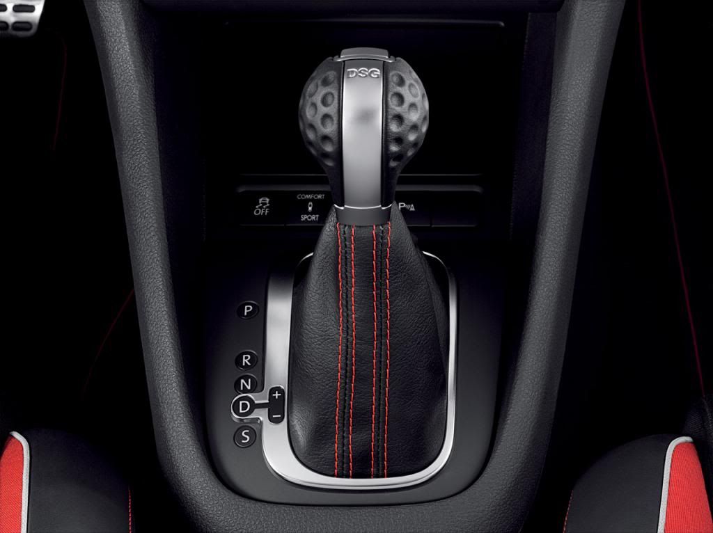 FS MK5/6 VW ED30 / Edition 35 DSG redstitched golf ball shifter knob