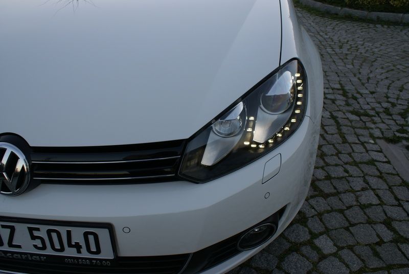 VW Golf 6 MK6 VI GTI R20 Xenon LED headlights 5K1941753E Brand New