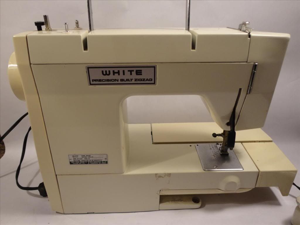 white sewing machine model 1099 jeans machine eBay