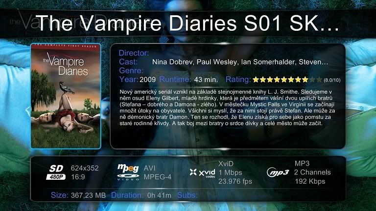 Upírske denníky / The Vampire Diaries / SK