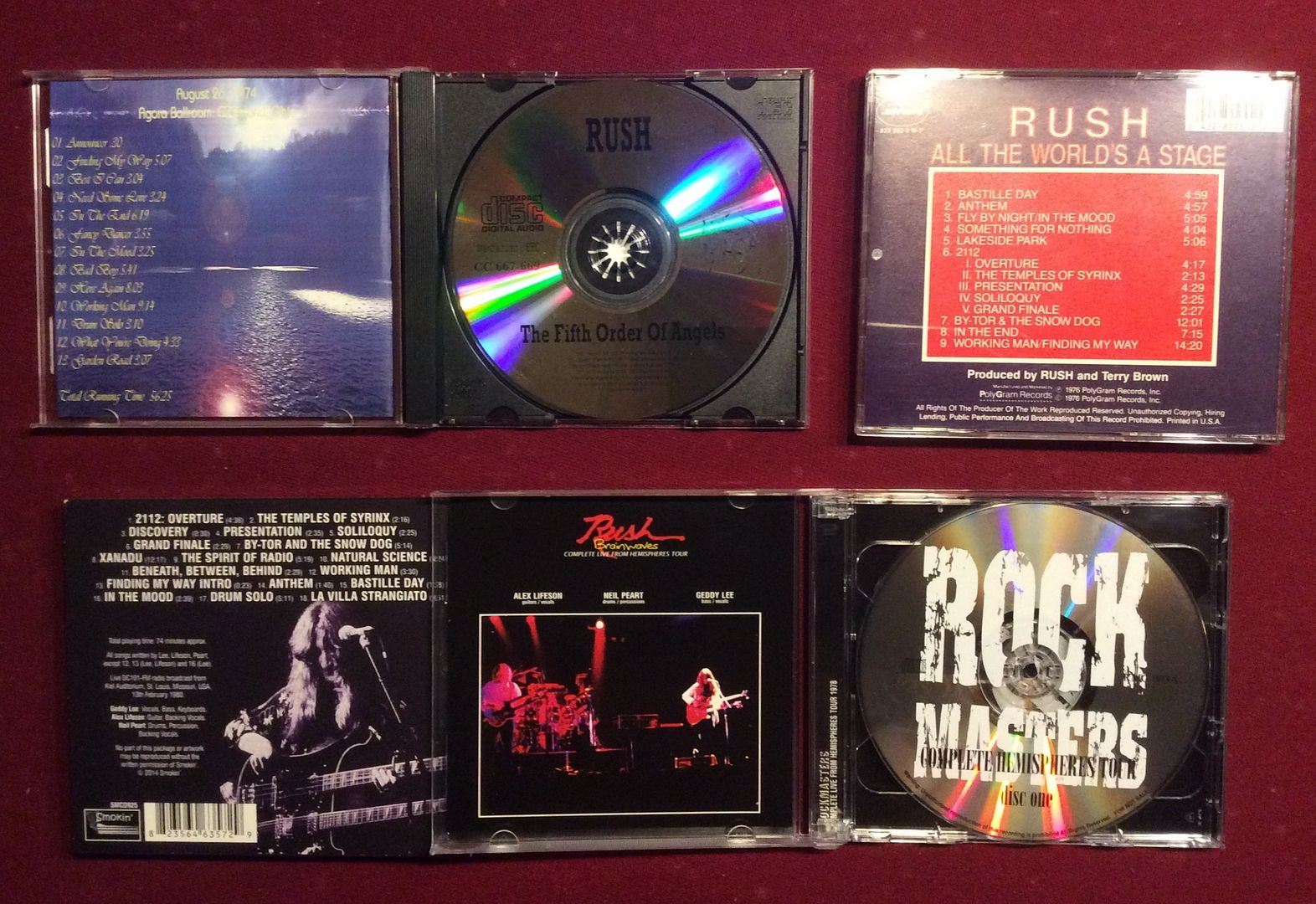 Best Rush Live Album Page 7 Steve Hoffman Music Forums