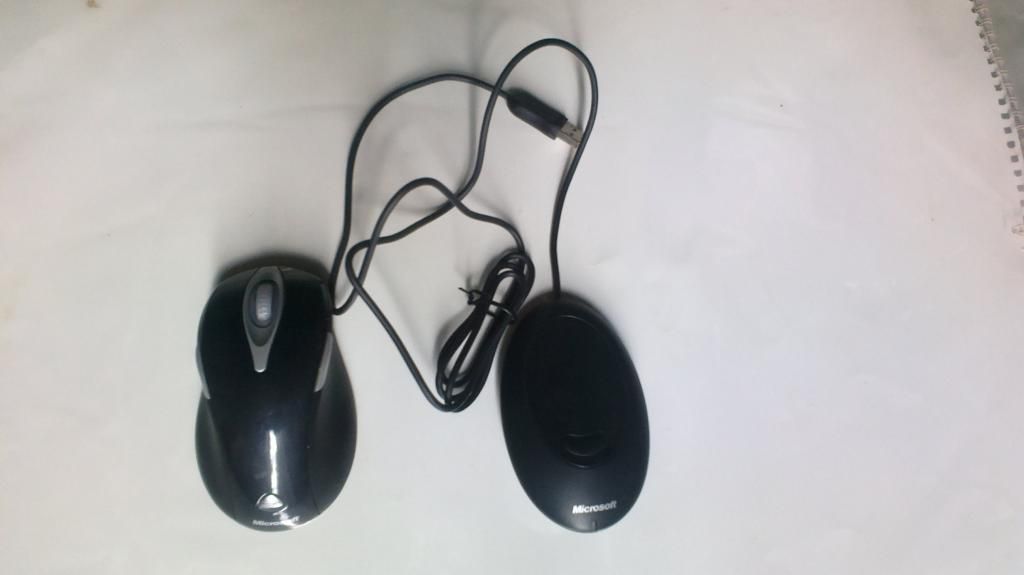 Keyboard Logitech Corded Wave, Mouse Wireless Microsoft 5000, Intelimouse explorer 2. - 1