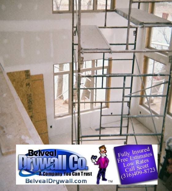 Scaffolds in Wichita Drywall