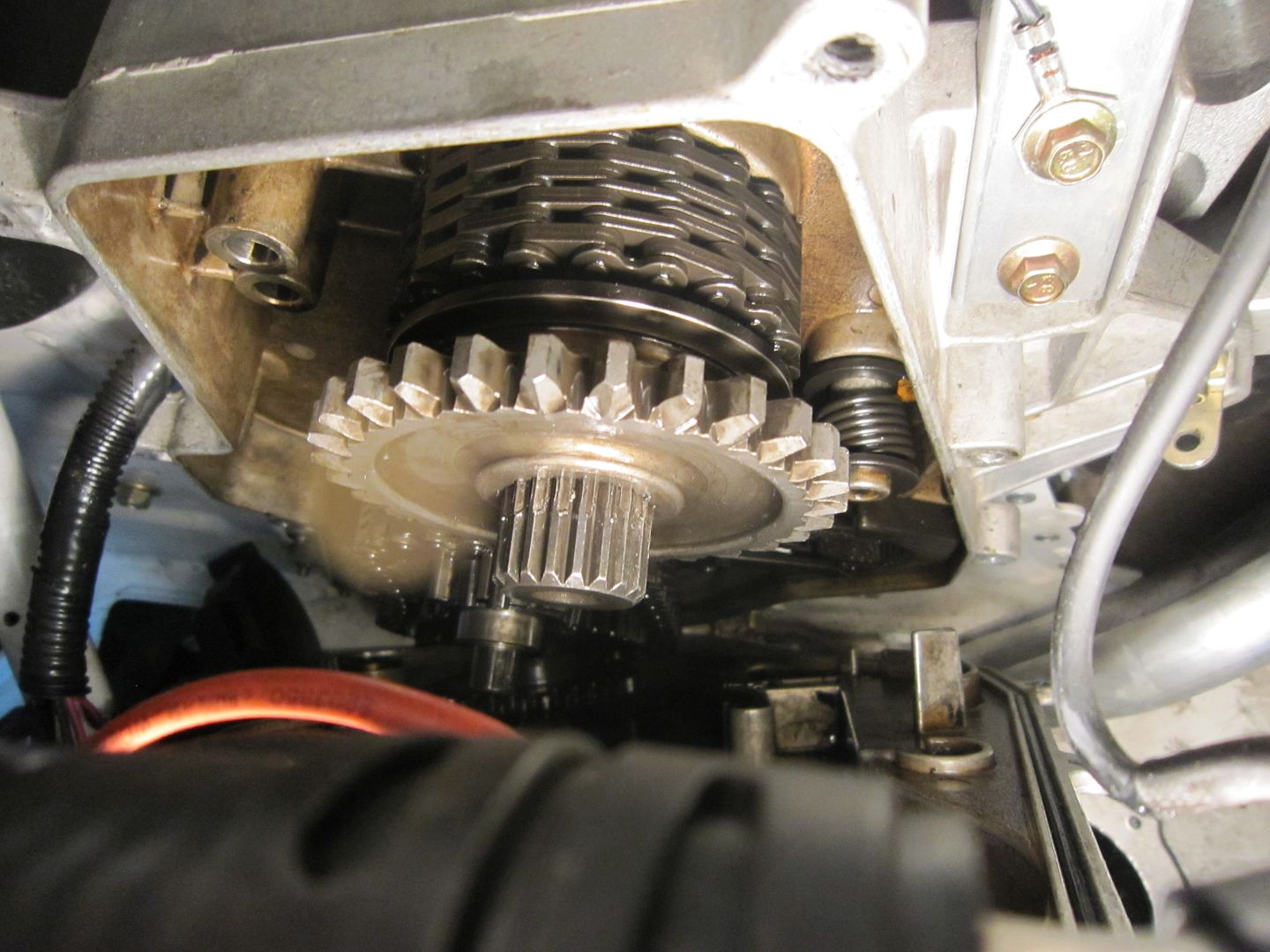 Jackshaft stripped on XF Turbo How do I get forward motion