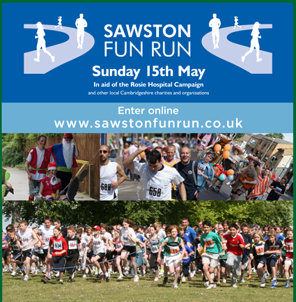 click to register for Sawston Fun Run online?