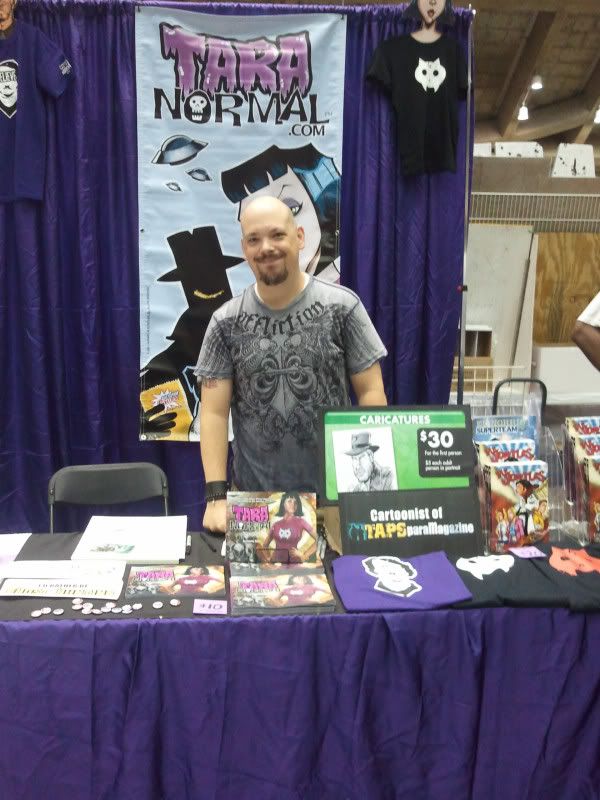 Howie Noel and Tara Normal at Baltimore Comic-Con 2011