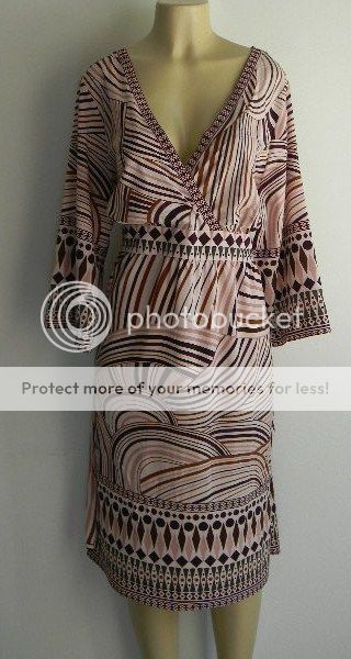 Euc AVENUE sheer printed v neck dress size 2X/20♥  