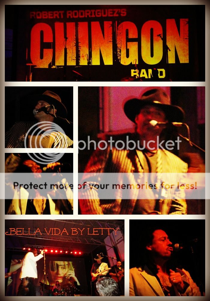 Robert Rodriguez's band Chingon