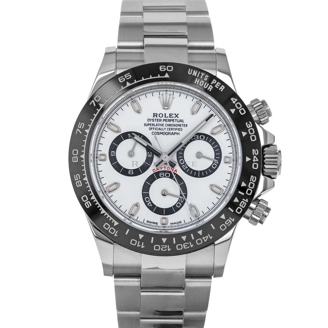 daytona ceramic white dial
