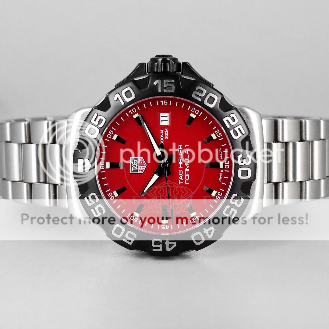 tag heuer formula 1 red
