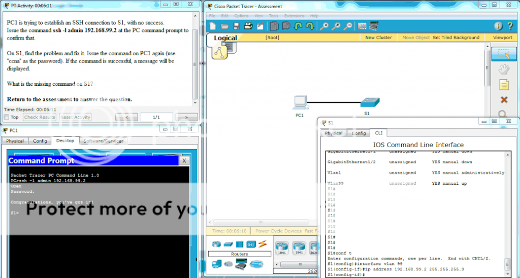 Kunci Jawaban Cisco Ccna 2 - Ccna 2 Srwe Practice Pt Skills Assessment ...