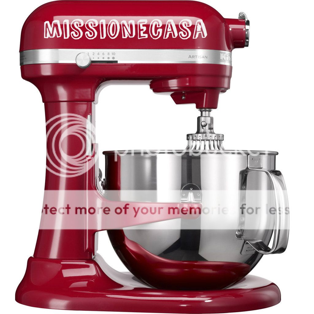 KitchenAid Küchenmaschine1,3 HP Empire Rot Imperial Red 5KSM7580XEER